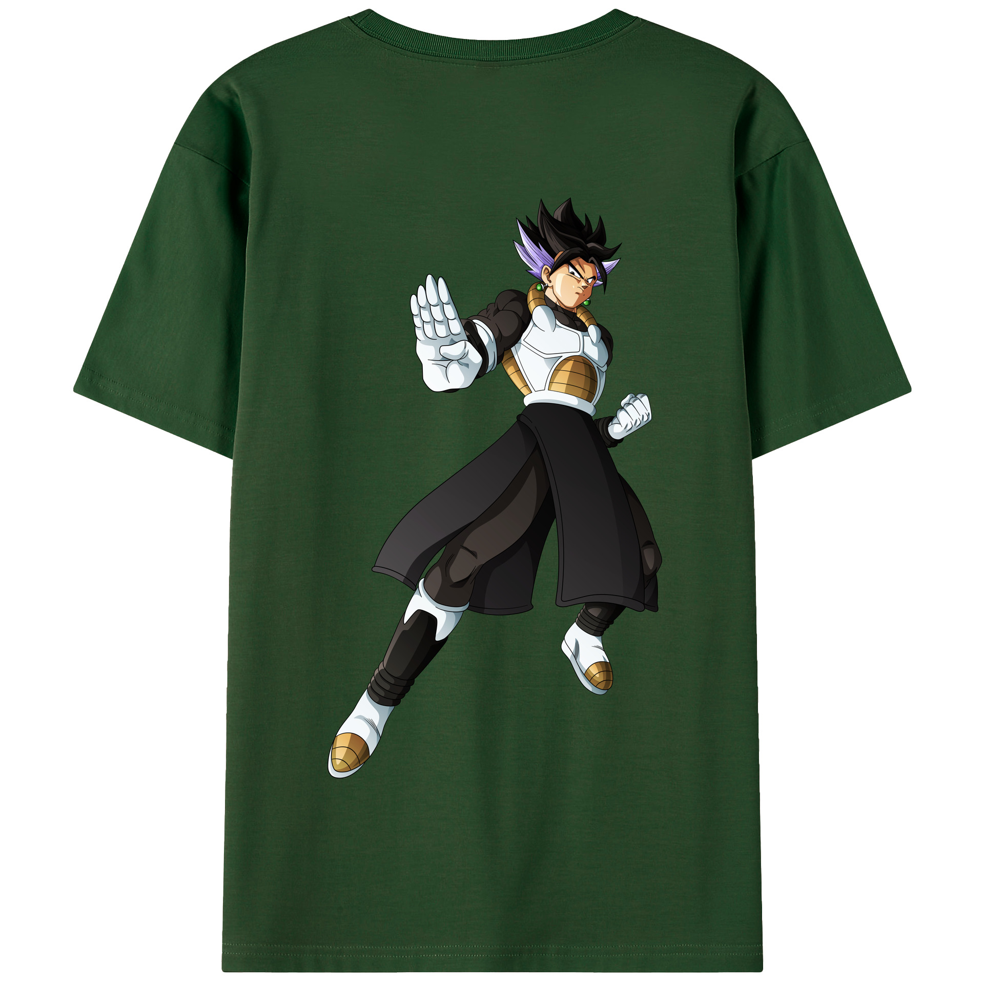 （画像用） ドラゴンボール ベジット DRAGON BALL Vegetto 綿100％半袖Tシャツ（背面プリント）